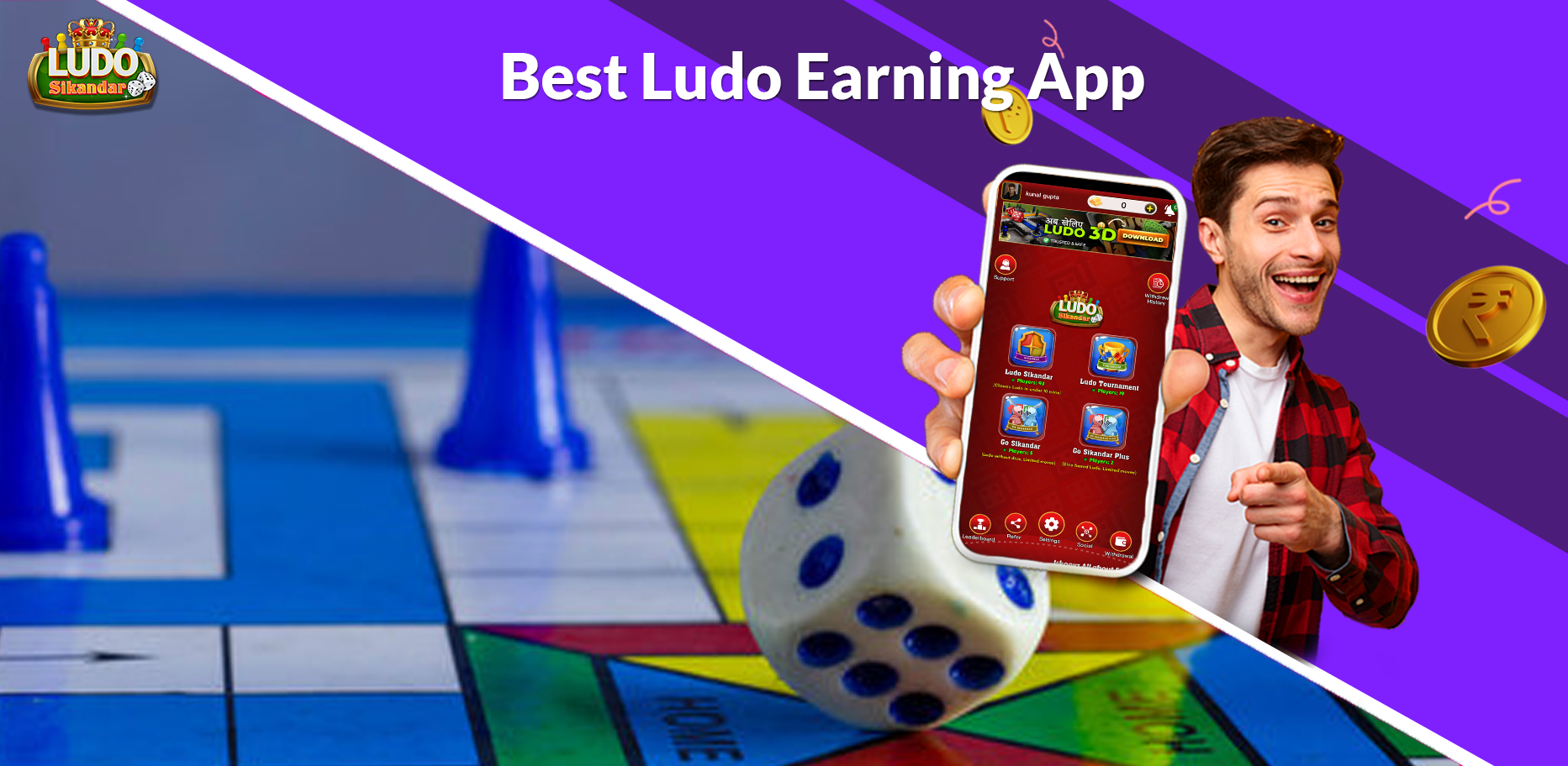 Ludo Craze, Play Ludo Online with Friends